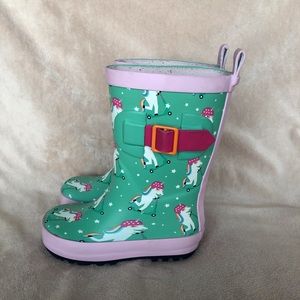 Toddler Girl’s Unicorn Rain Boots